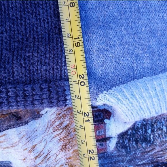 Croft & Barrow XL Women's Vest Knitted Multicolored Turtleneck - Picture 4 of 7